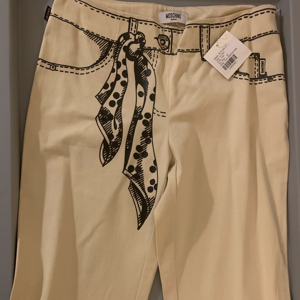 Authentic “Moschino” slack style classy pants.